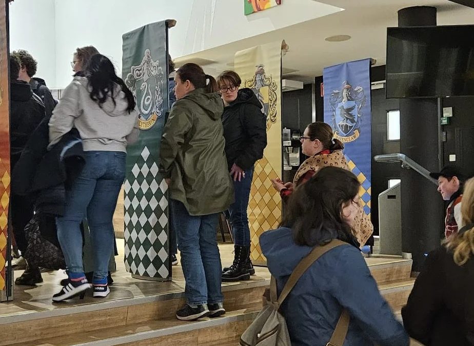 Evening at the Library